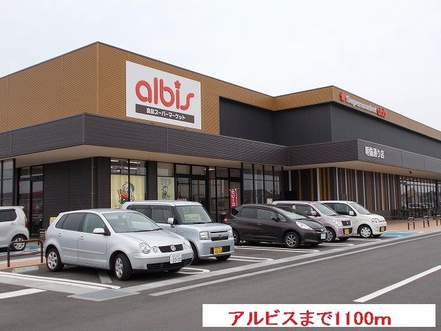 スーパー　アルビス（スーパー）まで1100m