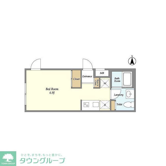 LEGALAND四谷三丁目の間取り写真