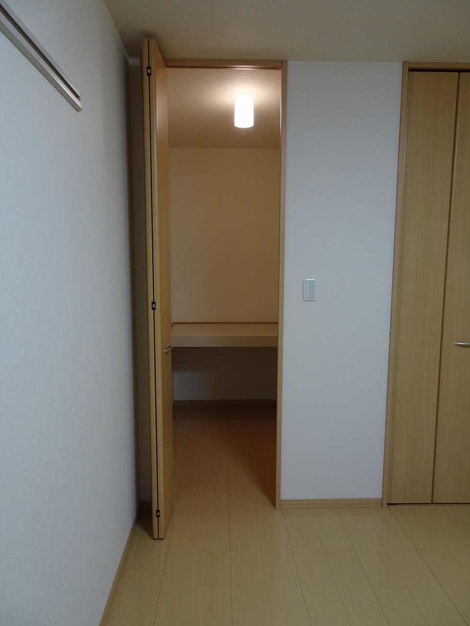 収納　ウォークインクローゼット