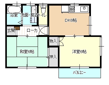 ストーク桜ハイツの間取り