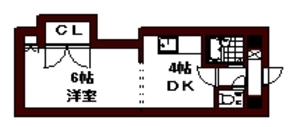 エンドレス三井南５条Iの間取り