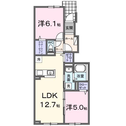 エスペランサ（名寄西９条）の間取り