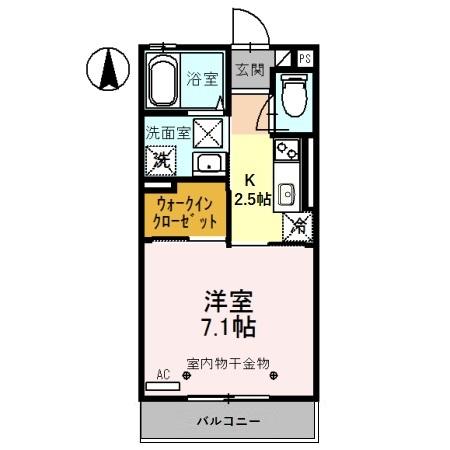 コーポ雅の間取り