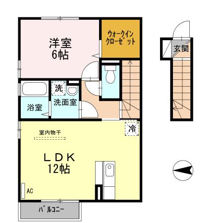 プラシードＳの間取り