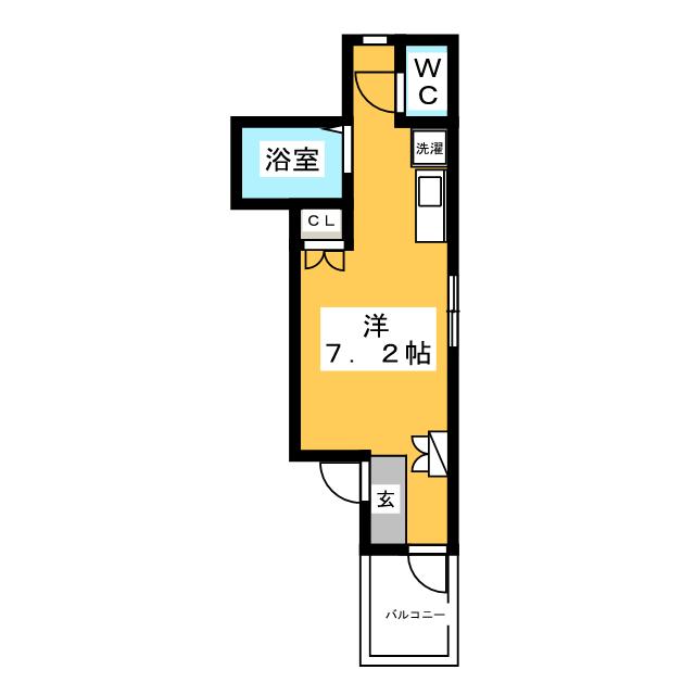 ２５２５コーポラス・西日暮里の間取り