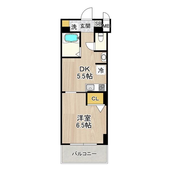 フェニックス日本橋高津の間取り