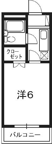 ライトハウス大津Iの間取り