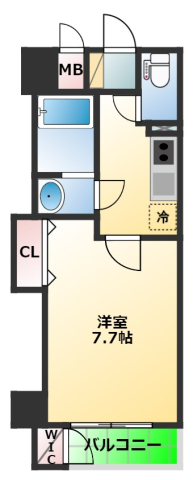 エンブル・セレス常磐町の間取り