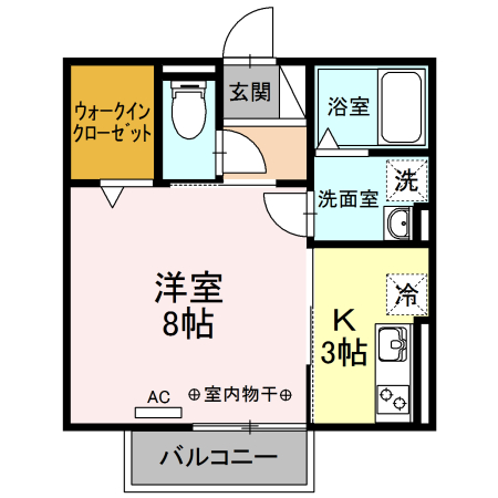 レジデンス大府駅クロスの間取り