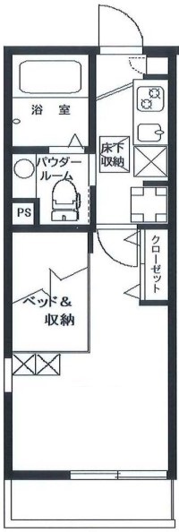 マイスタイル氷川参道の間取り