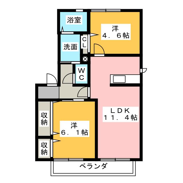 フラックスＣの間取り