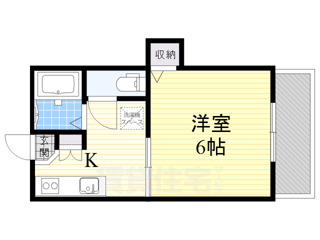 ハイツエリートの間取り