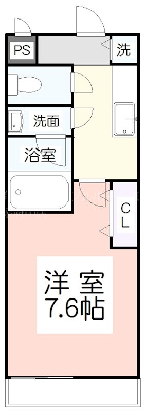 フジパレス札場-5の間取り