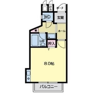 名古屋市昭和区妙見町のマンションの間取り