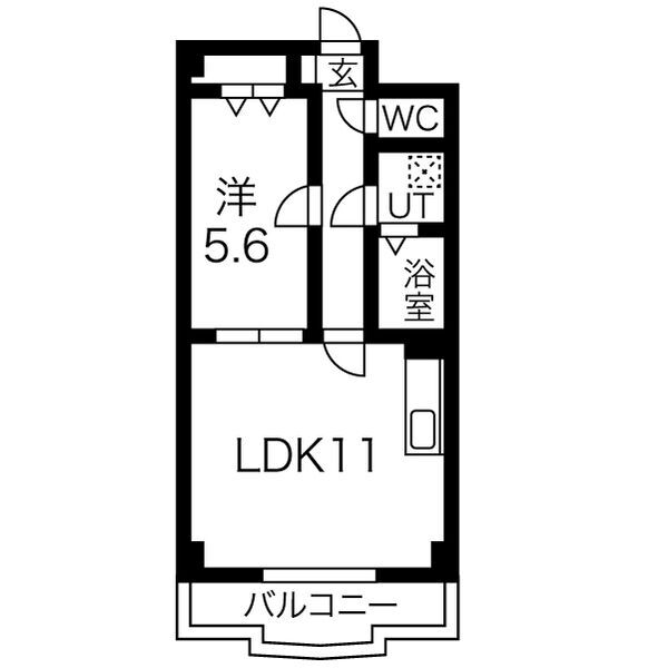 プリミエール扶桑の間取り