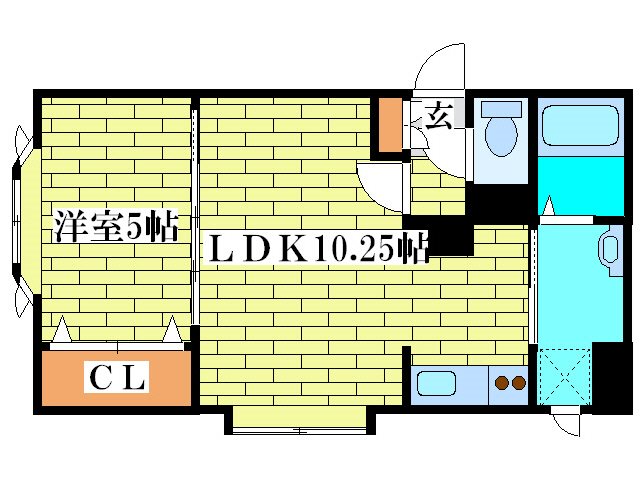 シエスタ緑ヶ丘IIの間取り