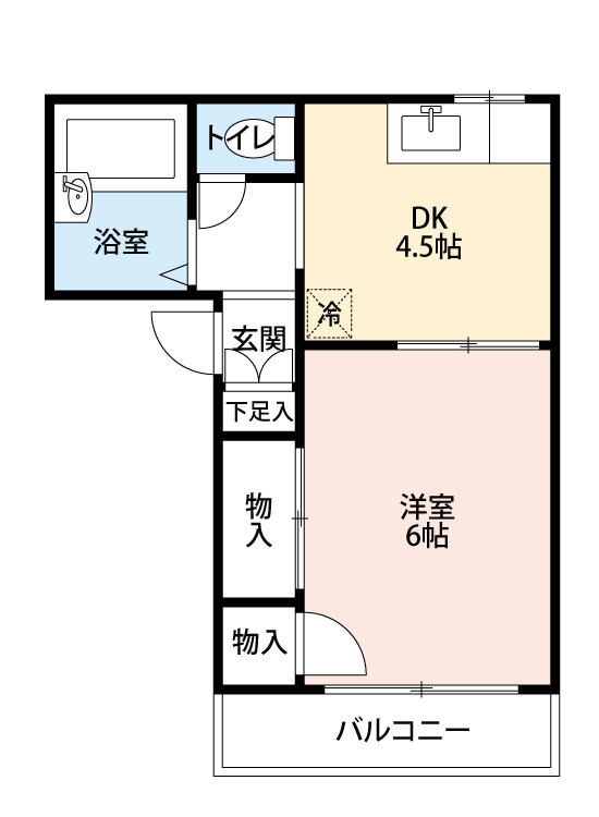 スリーゼ太秦の間取り