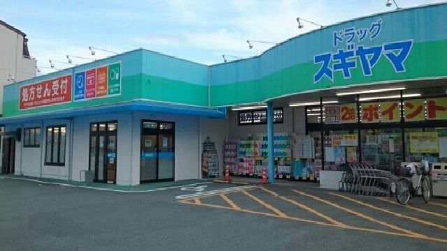 【新城市石田のアパートのドラックストア】