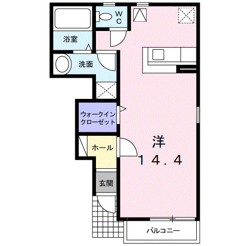 サニーライツIIの間取り