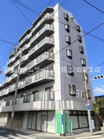 大阪市東住吉区西今川のマンションの建物外観