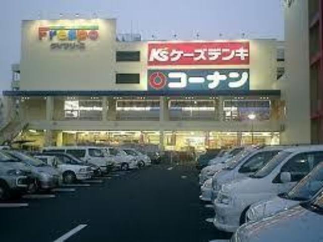 【泉大津市田中町のアパートのショッピングセンター】