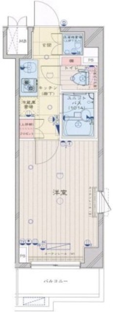 ルーブル東武練馬の間取り