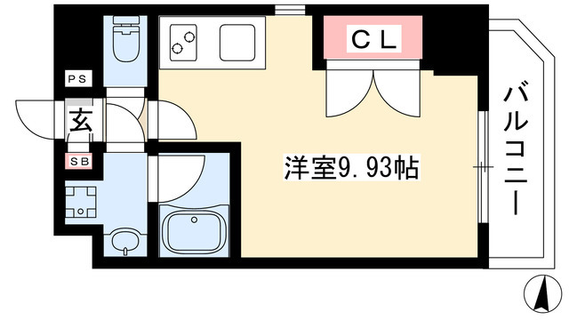 アールズタワー望が丘の間取り