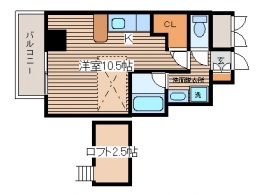 金屋町グランデの間取り