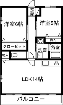 エクセル光が丘の間取り