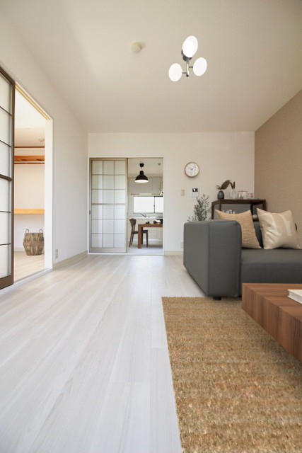 居室・リビング　※家具・家電はＣＧで合成しています