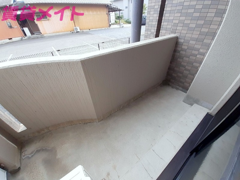 バルコニー　別部屋反転画像参考