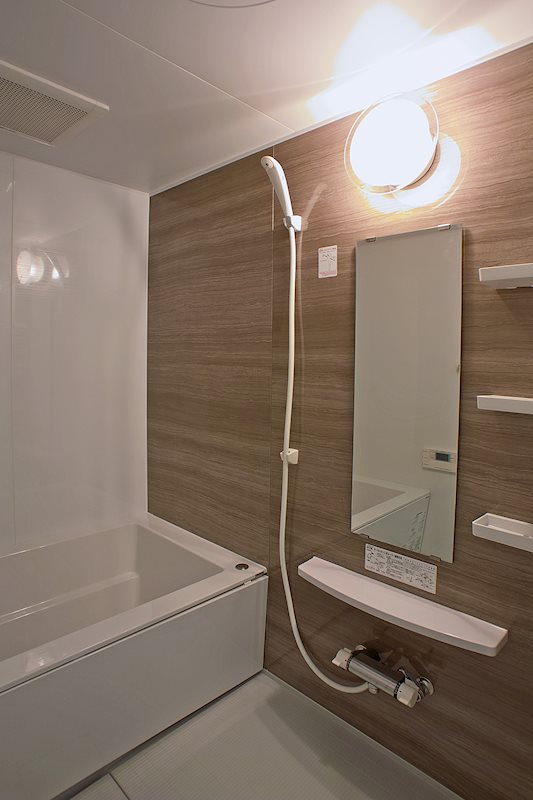 バス・シャワールーム　日々の暮らしに欠かせないお風呂です