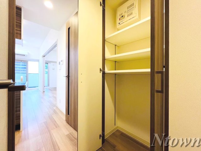 収納　ちょっとした収納スペースも充実しています