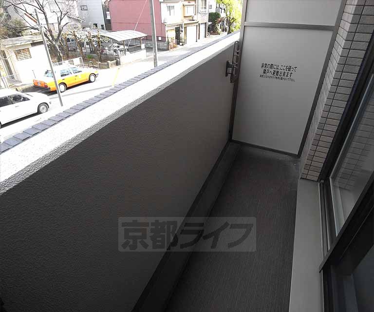 バルコニー　洗濯物が良く乾きますよ。