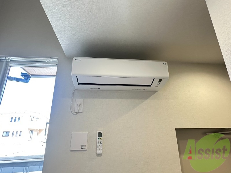 その他設備　エアコンが設置済みです。入居後すぐに使用できます。