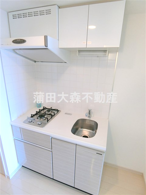 キッチン　2口ガスシステムキッチン