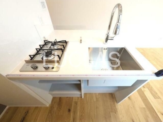 キッチン　2口コンロでお料理もはかどります♪