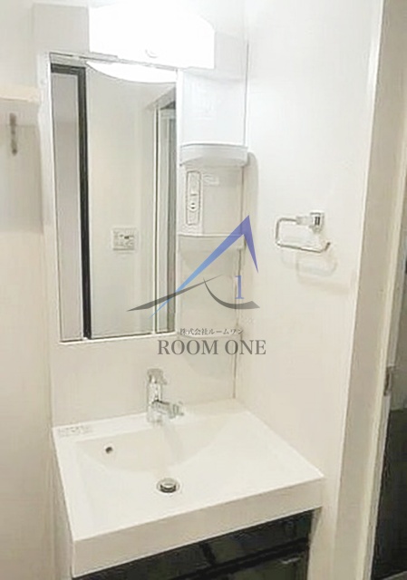 洗面設備　洗面台です。