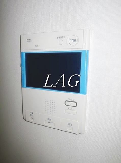 セキュリティ　モニター付きインターホンです。