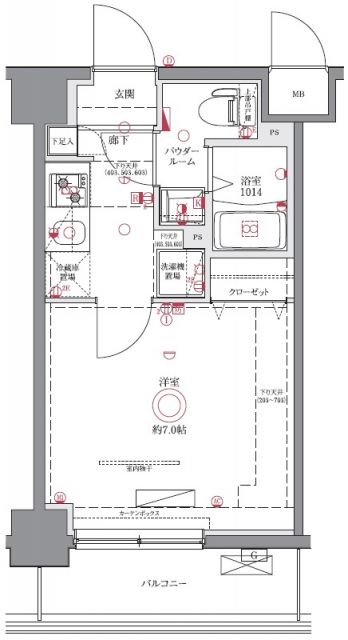 GENOVIA西川口IIの間取り写真