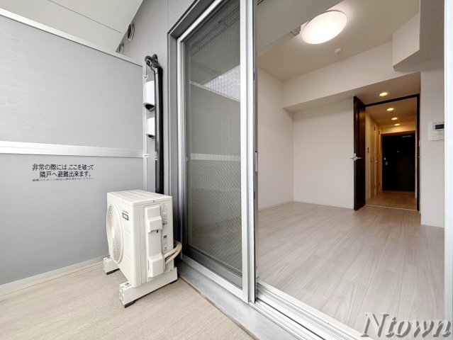 バルコニー　バルコニーがあります