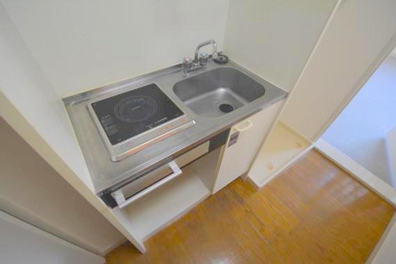 キッチン　ＩＨコンロなのでお掃除らくらく