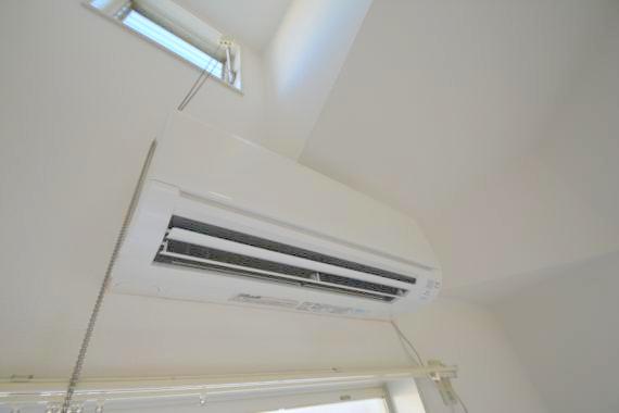 その他設備　エアコンが最初からついているのは、本当に助かりますね。