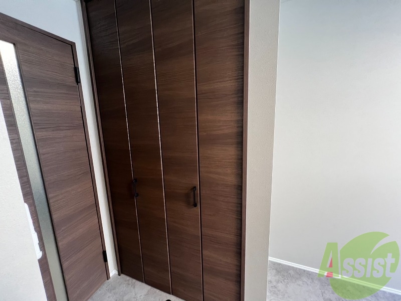 収納　クローゼットです。中の様子が気になりますね。