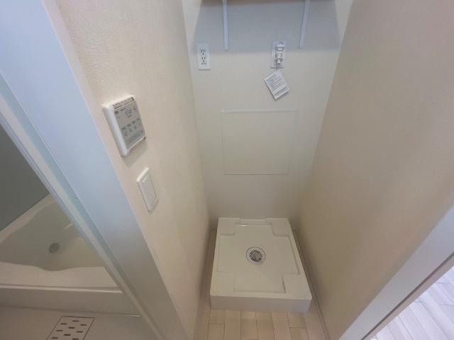 洗面設備　室内洗濯機置場