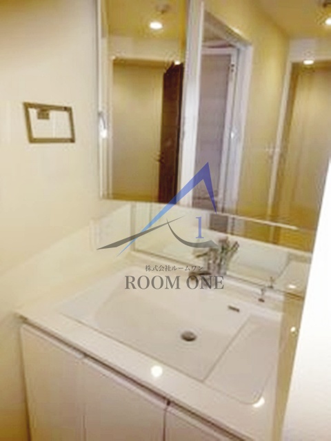 洗面設備　洗面台です。