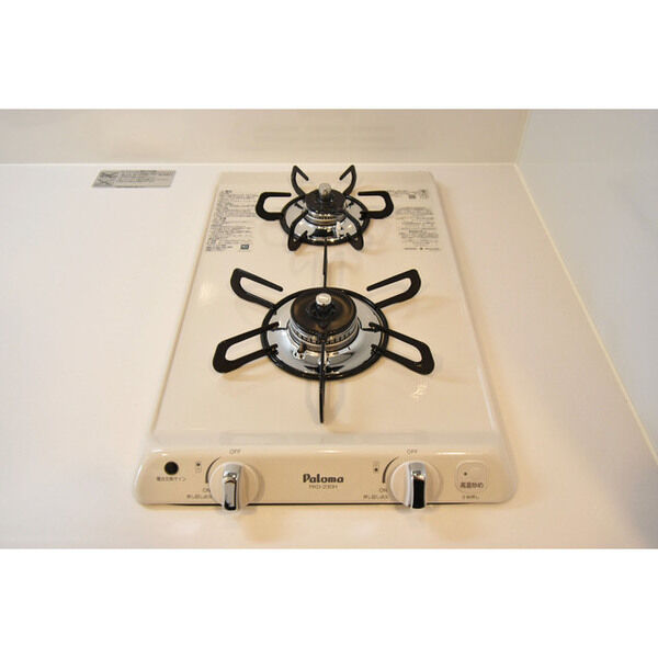 省エネ性能ラベル　2口コンロ