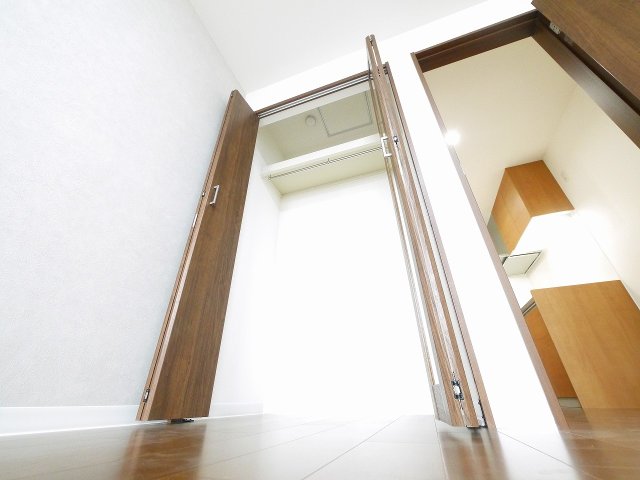 収納　たっぷりとした収納スペースです