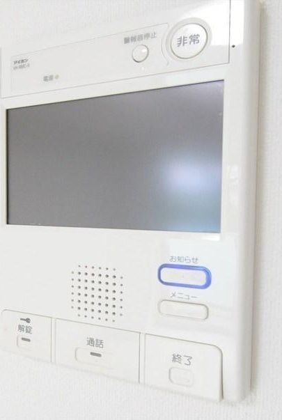 セキュリティ　☆安心のTVモニタ付きインターホン☆