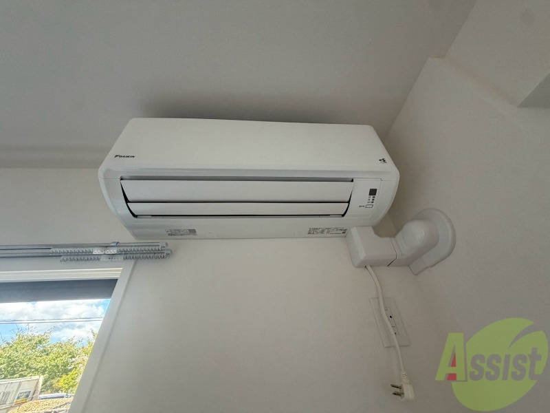 その他設備　エアコンがありますので夏でも快適に過ごせます！